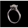 Image 4 : 0.85 ctw Diamond Ring - 14KT White Gold