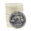 Image 2 : Tube of 20 1963 Franklin US Half Dollars