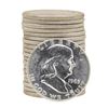 Image 1 : Tube of 20 1963 Franklin US Half Dollars