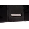 Image 5 : Alessandro Dell'Acqua Black Floral Fabric Clutch Handbag