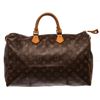 Image 1 : Louis Vuitton Monogram Canvas Leather Speedy 40 cm Bag
