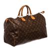 Image 2 : Louis Vuitton Monogram Canvas Leather Speedy 40 cm Bag