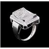 Image 4 : 14KT White Gold 1.81 ctw Diamond Ring