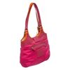 Image 2 : Coach Pink Canvas Leather Trim Shoulder Bag