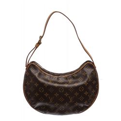 Louis Vuitton Monogram Canvas Leather Croissant GM Bag