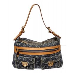 Louis Vuitton Blue Denim Monogram Neo Speedy Bag