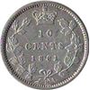 Canada 1881H Silver 10 Cents