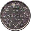 Canada 1900 Silver 10 Cents