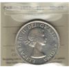 Image 1 : Canada 1957 Silver Dollar ICCS MS63