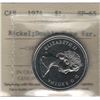 Image 1 : Canada 1974 Nickel Dollar ICCS SP65 VCR #1