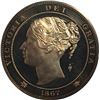Image 1 : Canada 1867 to 1967 - Comemmorative Queen Victoria Medallion Large
