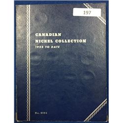 Canada Nickel Collection 1922 - 1961 - Whitman Folder