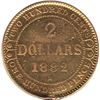 Image 1 : Canada Newfoundland 1882 $2 Gold