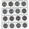 Canada 1971 to 1974 Lot of 54 Silver Dollars! Includes Minor Varieties