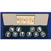 Image 1 : Canada 1988 Calgary Olympic 10 Coin Set