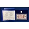 Image 1 : Canada 1996 $2 PL Coin & $ Replacement Banknote Set