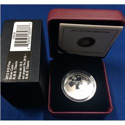Canada 2012 $10 R.M.S. Titanic Pure Silver Coin