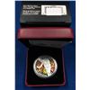 Image 1 : Canada 2014 $20 Cougar Perched on a Maple Tree Coloured Silver Coin