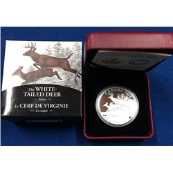 Canada 2014 $20 The White-Tailed Deer - Mates Silver Coin