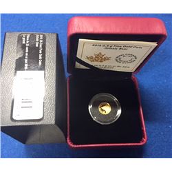 Canada 2015 25 Cent Grizzly Bear Gold Coin