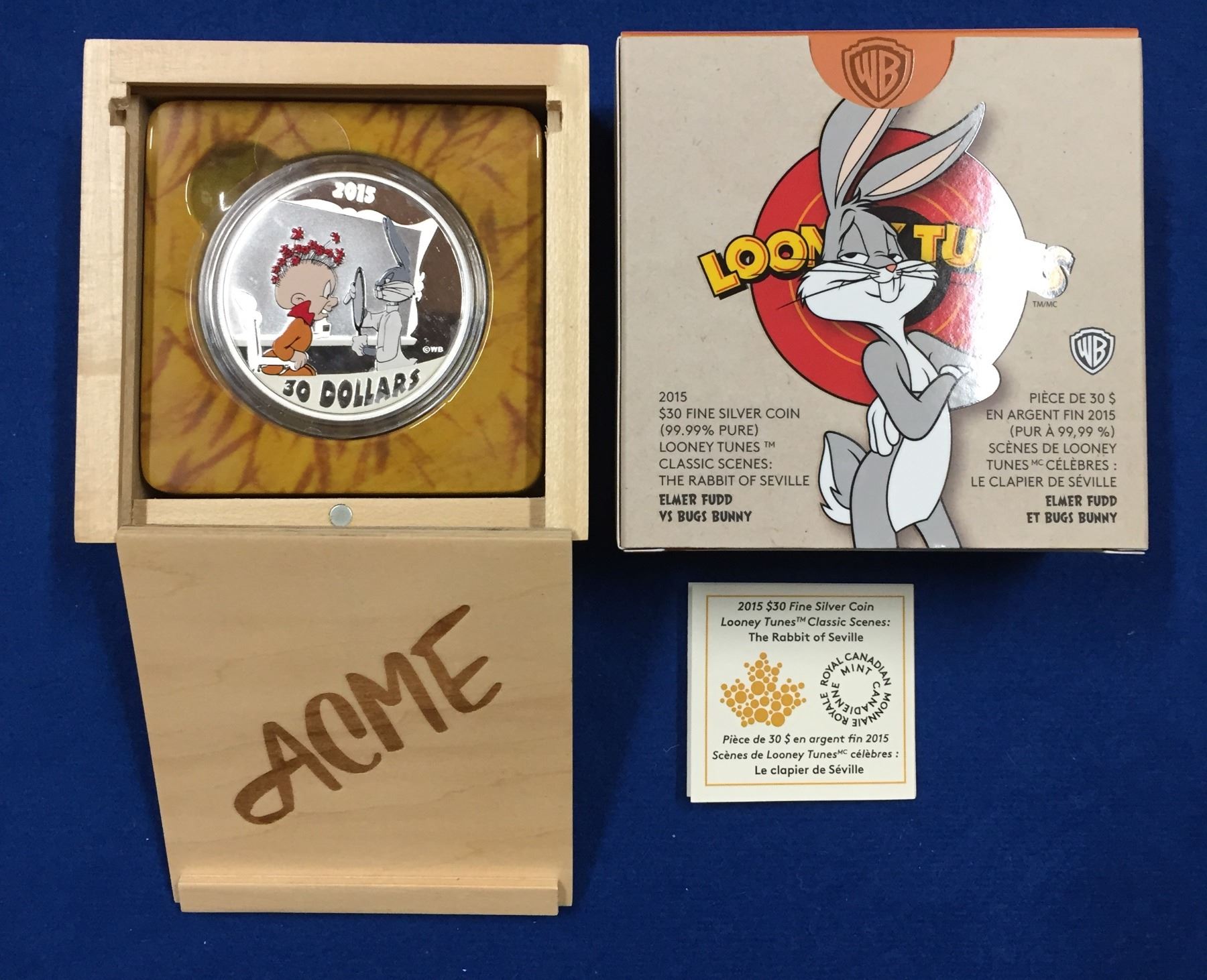 Canada 2015 $30 Looney Tunes™Classic Scenes: The Rabbit of Seville ...