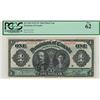 Image 1 : Dominion of Canada 1911P $1 Banknote PCGS UNC62