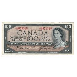 Canada 1954 $100 Banknote