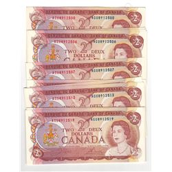Canada 1974 $2 Banknotes