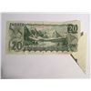 Image 2 : Canada 1969 $20 Banknote Cutting Error