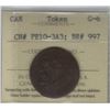 Image 1 : Canada Prince Edward Island Breton 997, CH. PE10-3A3 Token ICCS G6