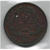 Image 2 : Province of Canada, Bank of Montreal 1844 1/2 Penny Token Breton 527, CH. PC1B6 ICCS VF30