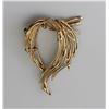 Image 2 : 14KT Yellow Gold Pendandt with Emeralds