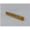Image 5 : 14KT Yellow Gold Cultured Pearl Brooch