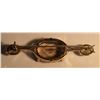 Image 3 : 14KT Yellow Gold Natural Citrine Quartz and Opal Brooch