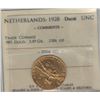 Image 1 : Netherlands 1928 Gold Ducat