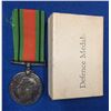 Image 1 : Canada WWII Silver Defence Medal in Original Case of Issue