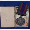 Image 2 : Canada WWII Silver 1939-1945 Voluntary Service Medal in Original Case of Issue
