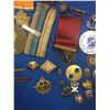 Image 3 : Lot of Military Badges / Buttons / Ribbon Ect. Mostly WWII