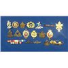 Image 1 : Lot of Military Badges / Buttons Ect.