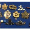 Image 2 : Lot of Military Badges / Buttons Ect.