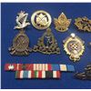 Image 3 : Lot of Military Badges / Buttons Ect.