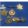 Image 4 : Lot of Military Badges / Buttons Ect.