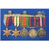 Image 1 : WWII Group of Five Medals