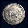 Image 1 : Canada 2015 $8 1 1/4 oz Silver Bison Coin