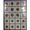 Image 2 : Canadian Coin Collection in Blue Binder. Starting From Victorian Pennies.