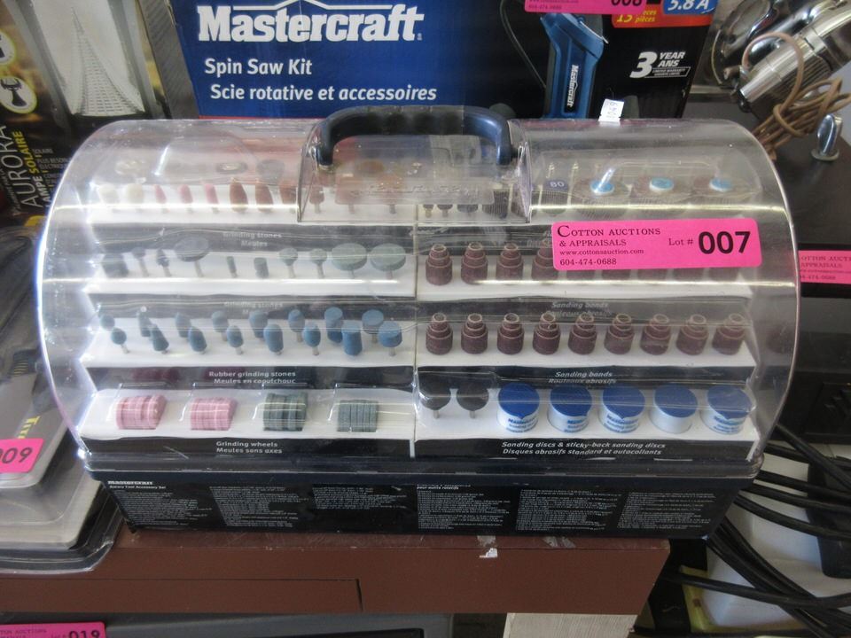 Mastercraft Rotary Tool Accessory Set