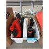 Image 1 : Tote of Assorted Tools