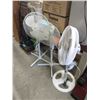 Image 1 : 3 Oscillating Floor Fans