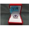 Image 2 : Stunning Amethyst & Diamond Trinity Ring