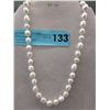 Image 1 : Large Hand Knotted Freshwater Pearl Necklace